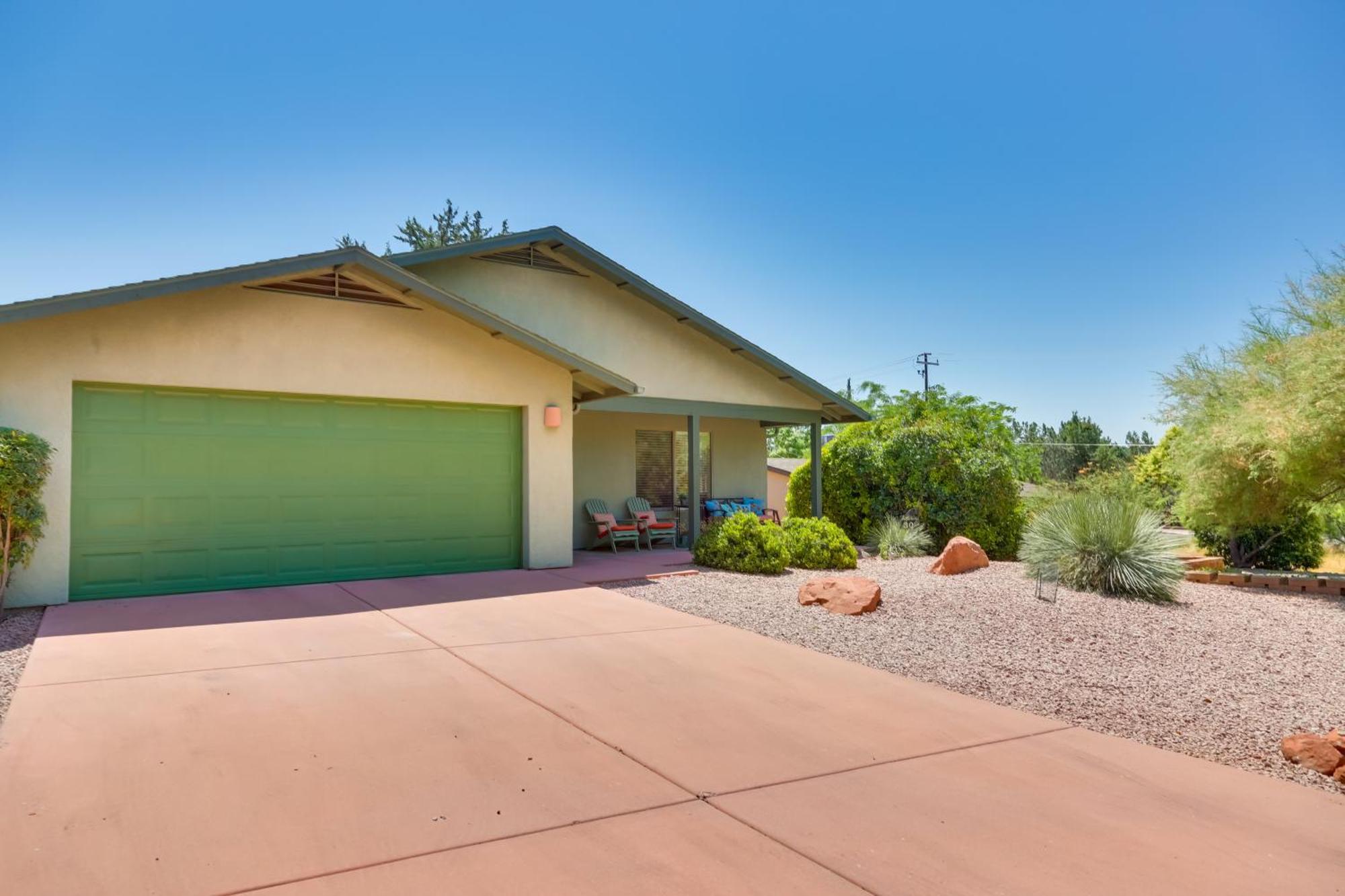 Red Rock Retreat With Patio 3 Mi To Downtown Sedona Villa Exterior photo