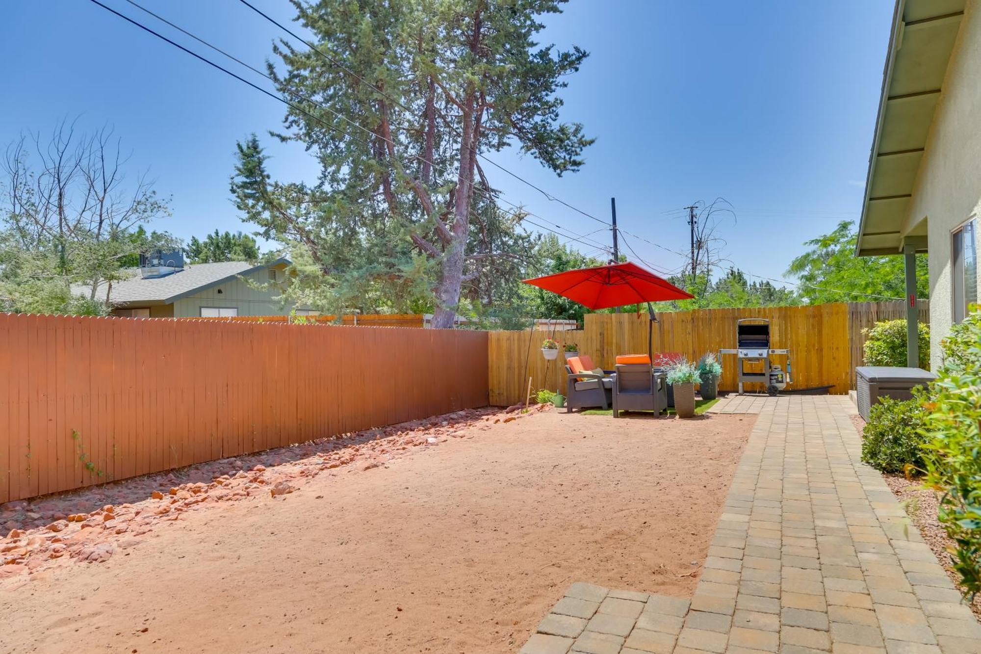 Red Rock Retreat With Patio 3 Mi To Downtown Sedona Villa Exterior photo